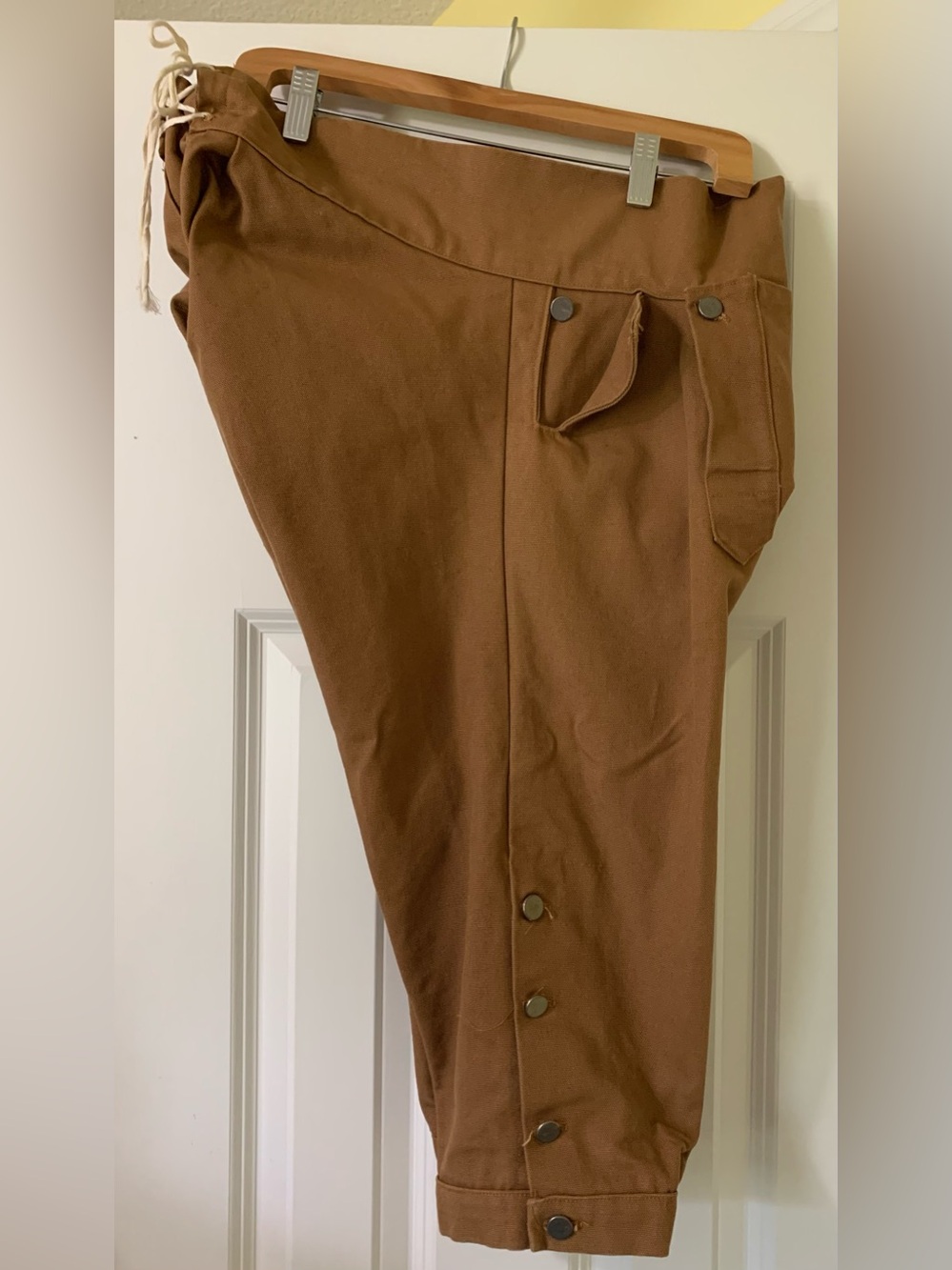 jas. Townsend & Son Men's Fall Front Breeches Heavy Cotton Canvas Like New - Picture 13 of 14